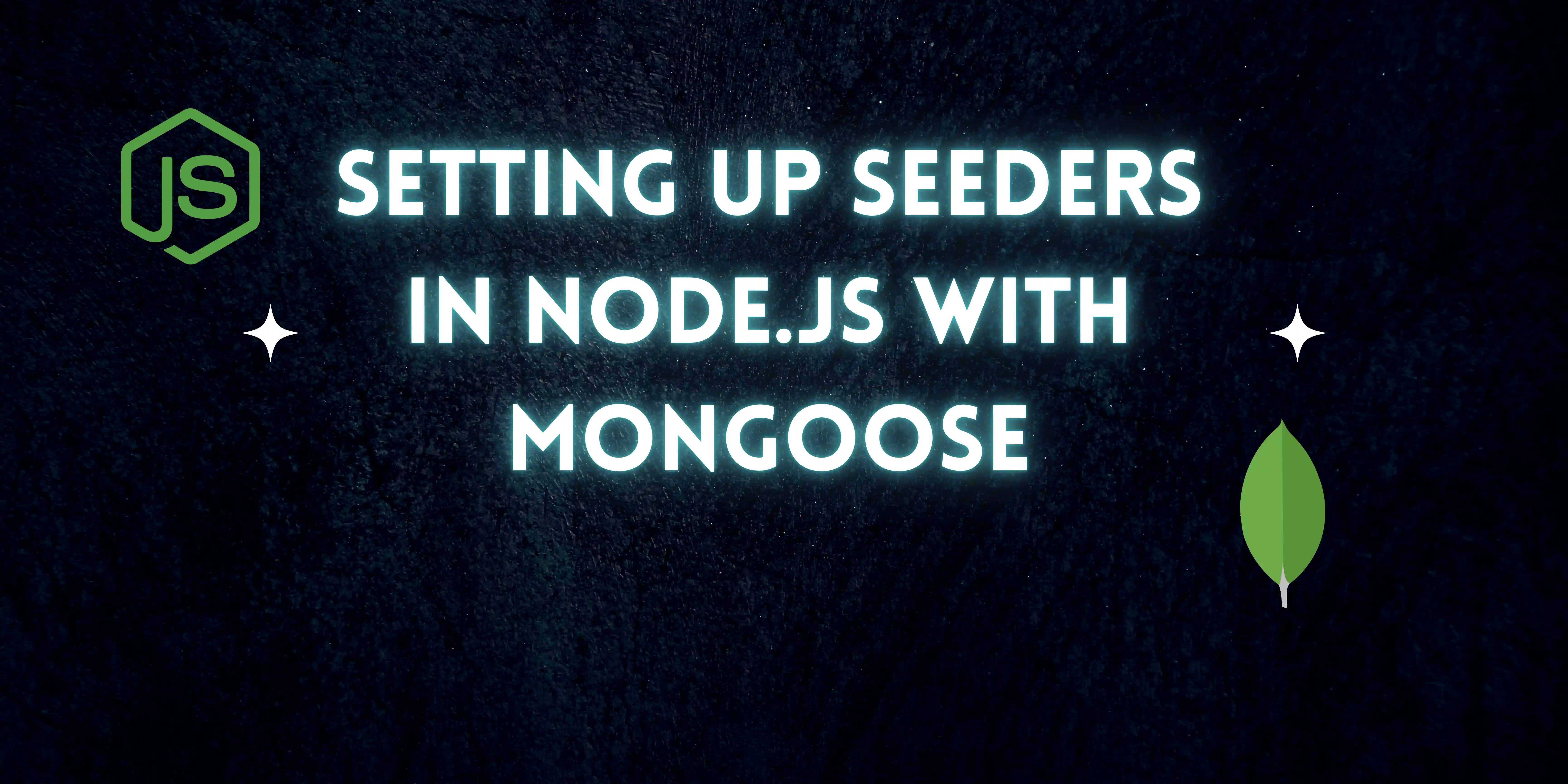 Setting Up Seeders in Node.js with Mongoose